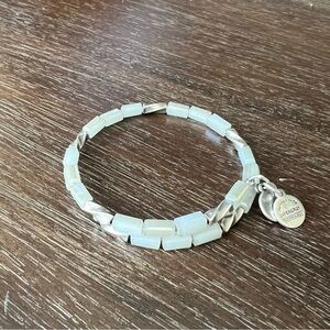 Alex and Ani Silver Allure Wrap Ice Bracelet